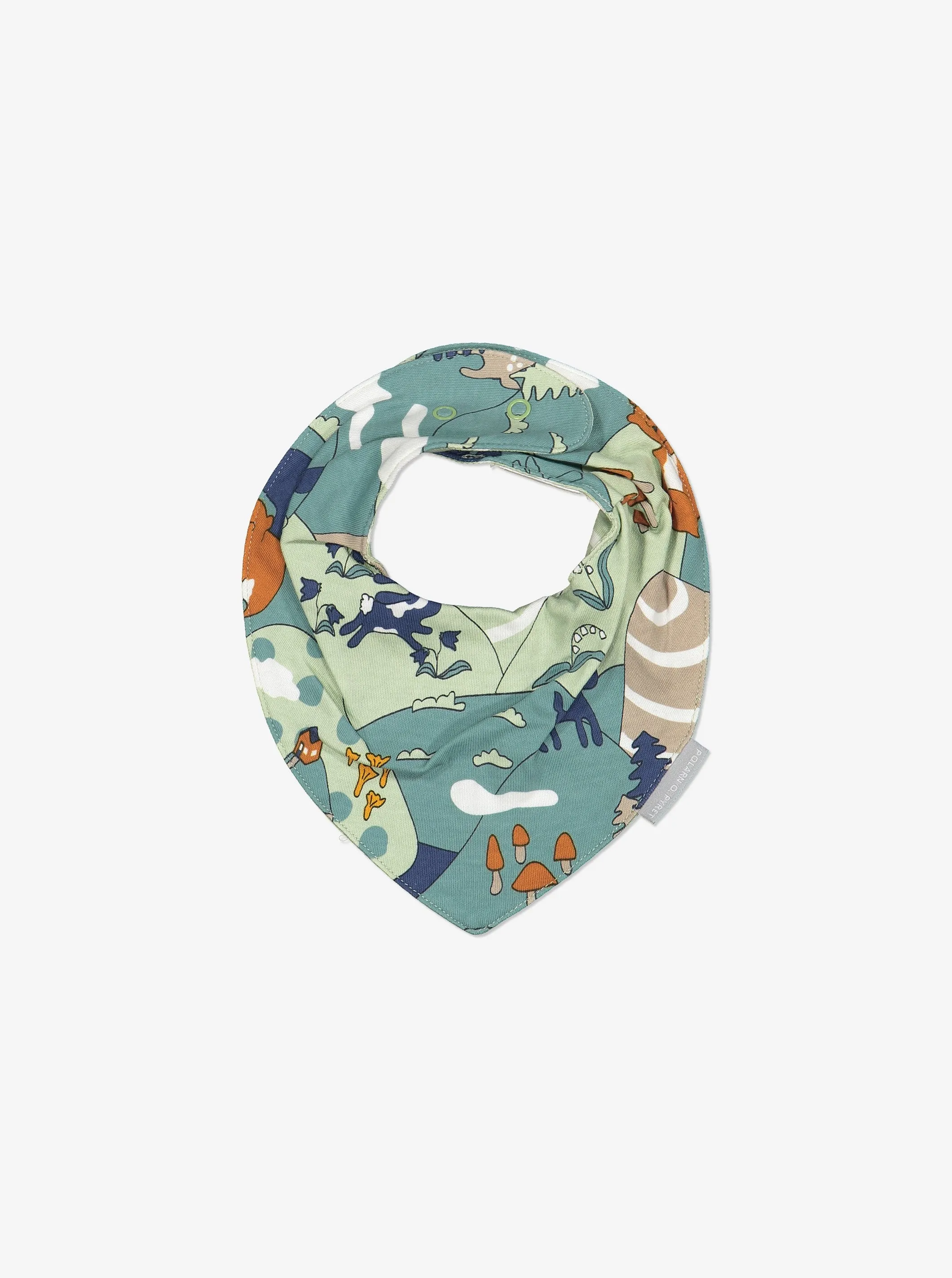 Nordic Forest Baby Bib