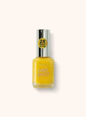 One Shot Nail Polish - Citrus Yellow