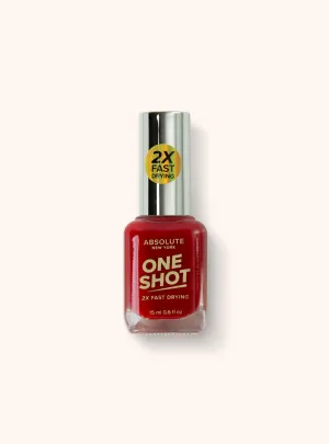 One Shot Nail Polish - Classic Red