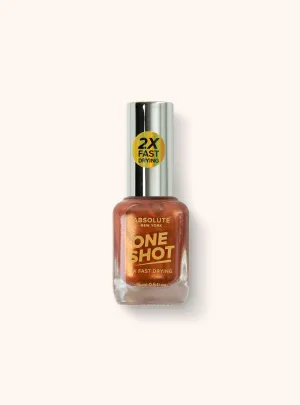 One Shot Nail Polish - Silk Copper