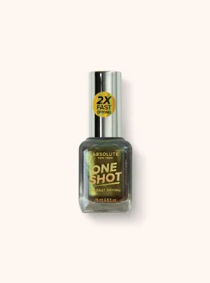 One Shot Nail Polish - Silk Green