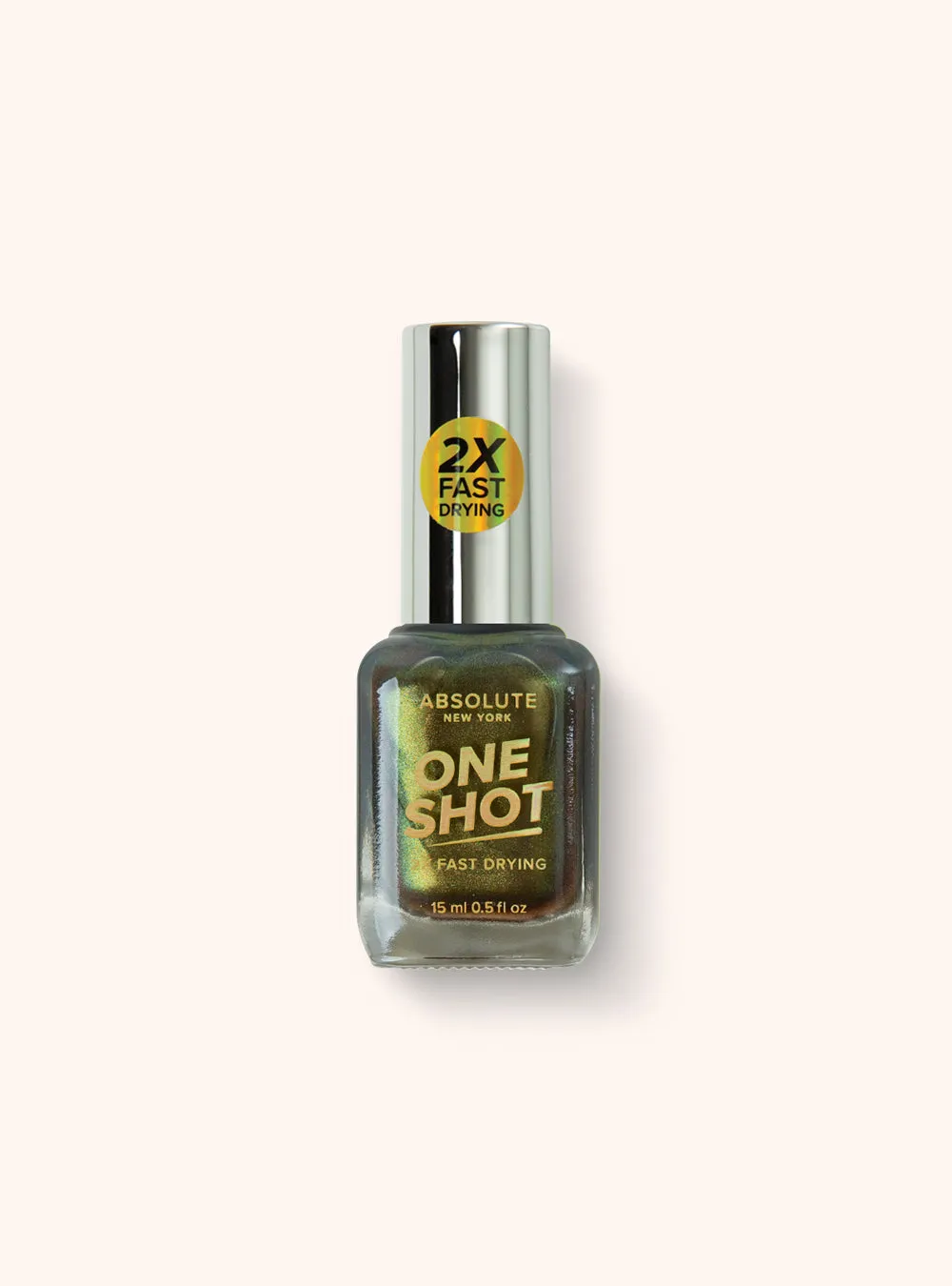 One Shot Nail Polish - Silk Green