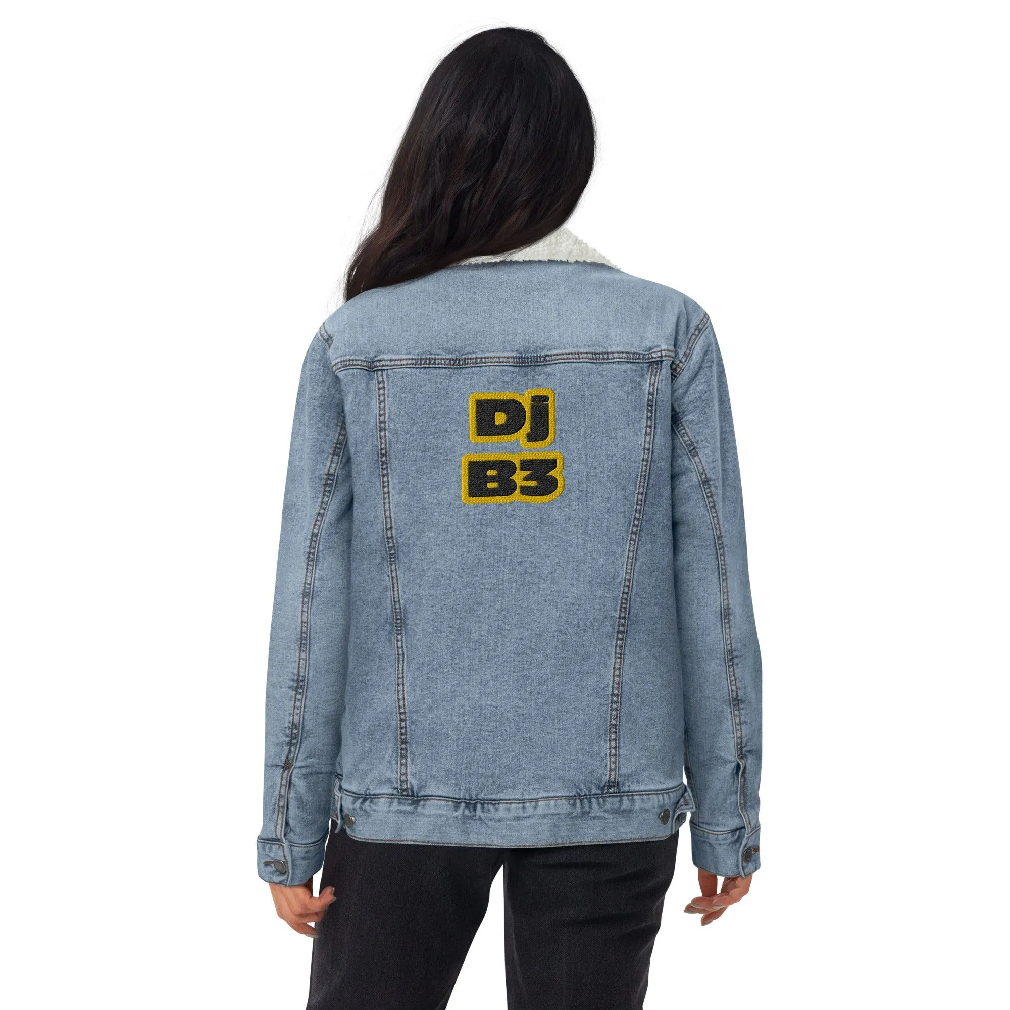 Opm Dj B3 Unisex denim sherpa jacket