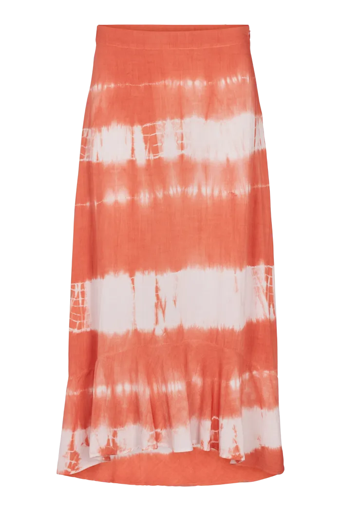 Orchid Skirt - Tie Dye Dusted Clay / Pink Chalk