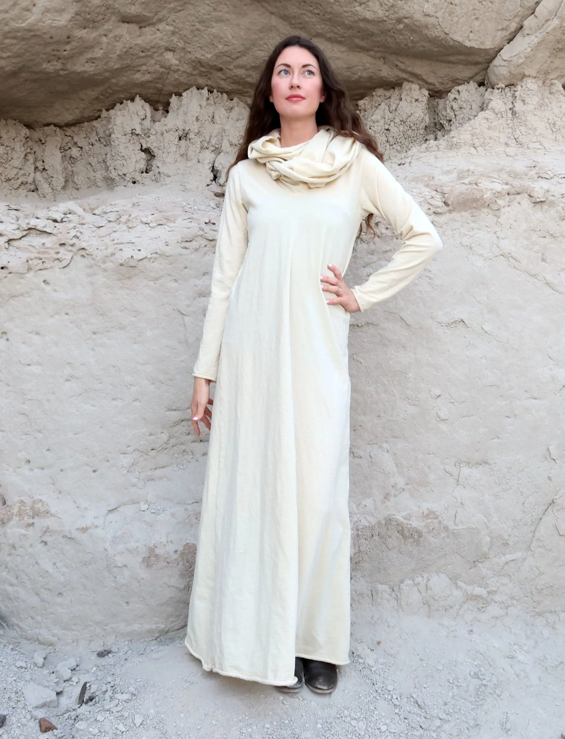 ORGANIC WOOL Ewok Ojai Long Dress