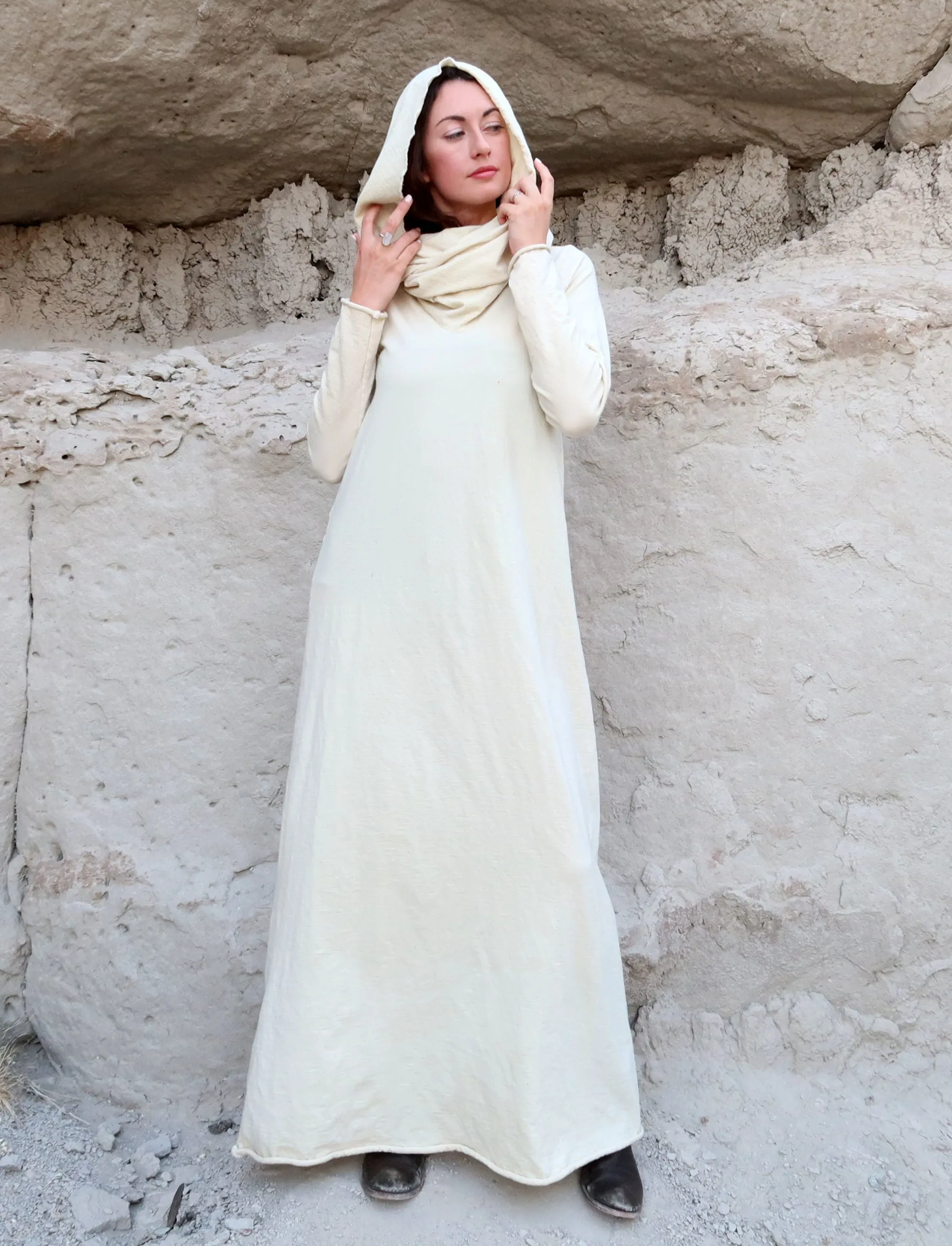 ORGANIC WOOL Ewok Ojai Long Dress