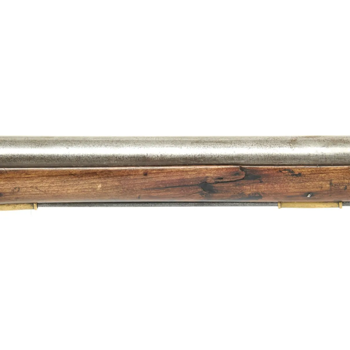 Original Revolutionary War British 24th Regiment Burgoyne Expedition Short Land Pattern Brown Bess Musket Marked Dublin Castle - Princeton Battlefield Museum