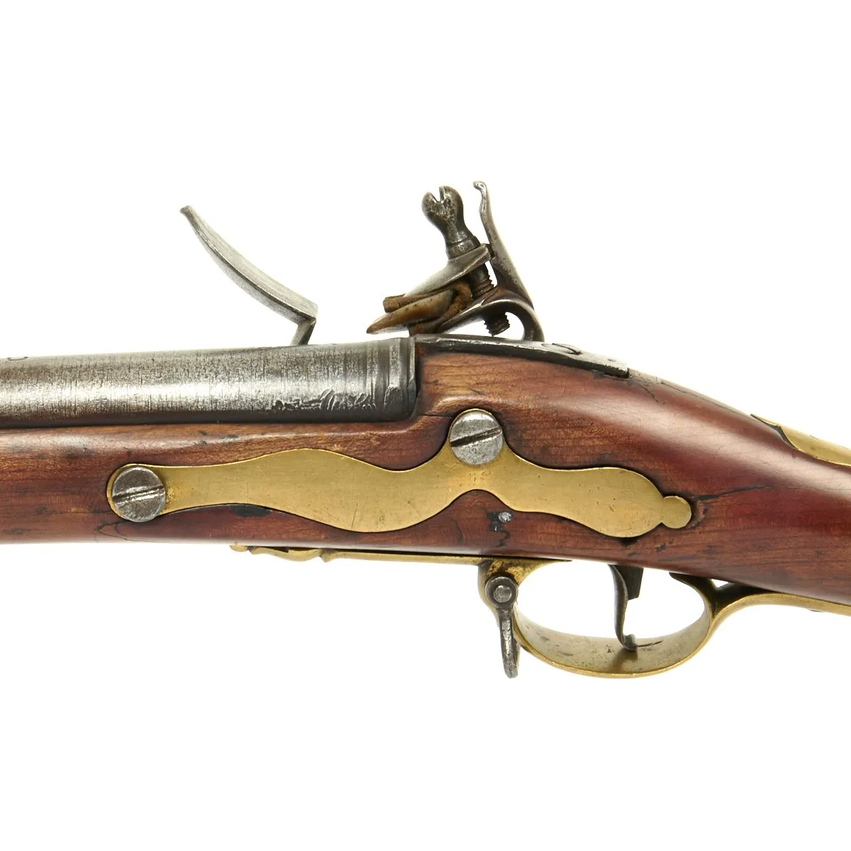 Original Revolutionary War British 24th Regiment Burgoyne Expedition Short Land Pattern Brown Bess Musket Marked Dublin Castle - Princeton Battlefield Museum