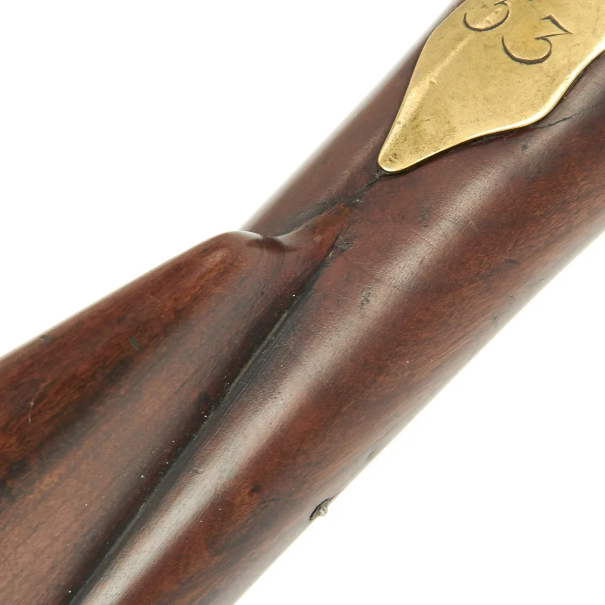 Original Revolutionary War British 24th Regiment Burgoyne Expedition Short Land Pattern Brown Bess Musket Marked Dublin Castle - Princeton Battlefield Museum