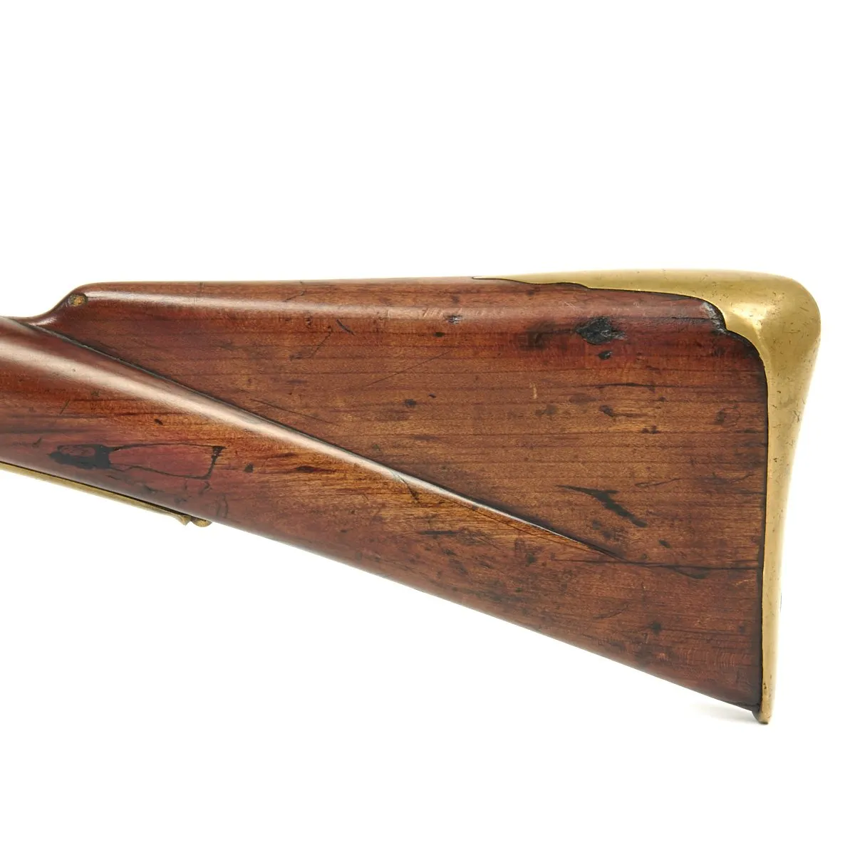 Original Revolutionary War British 24th Regiment Burgoyne Expedition Short Land Pattern Brown Bess Musket Marked Dublin Castle - Princeton Battlefield Museum