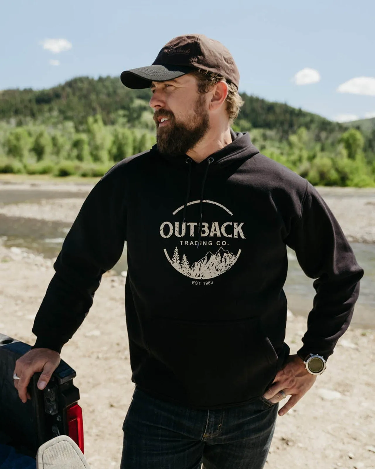 Outback Comfy Graphic Hoodie