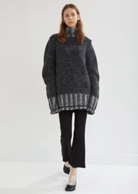 Oversized Vanisè Turtleneck Sweater