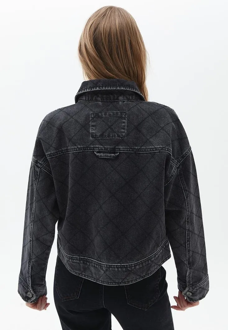 OXXO - Quilted Denim Jacket