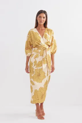 Pasduchas Favourite Wrap Midi - Golden