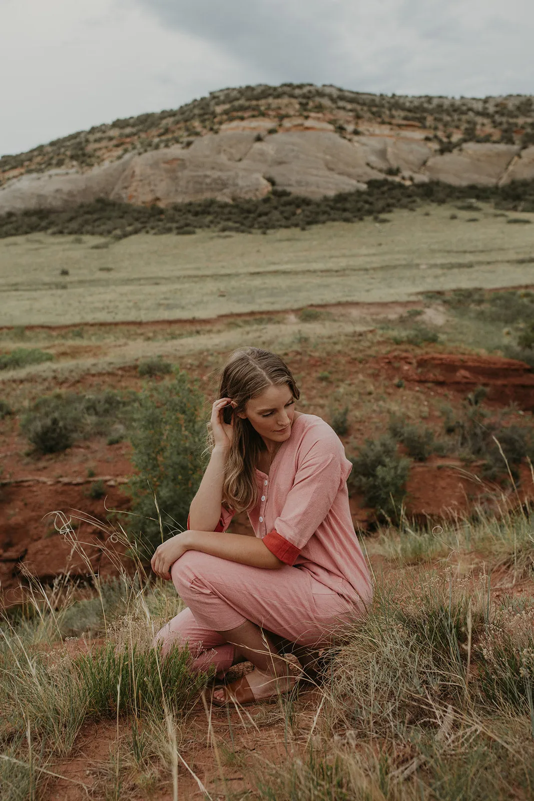 Pink & Madder Jumpsuit (S-L)