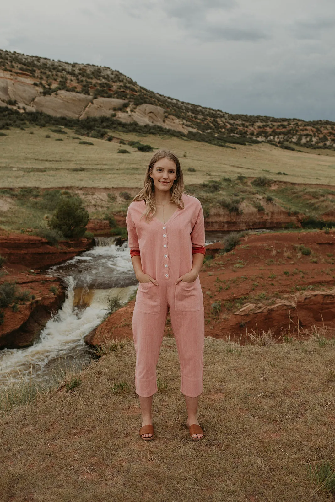 Pink & Madder Jumpsuit (S-L)