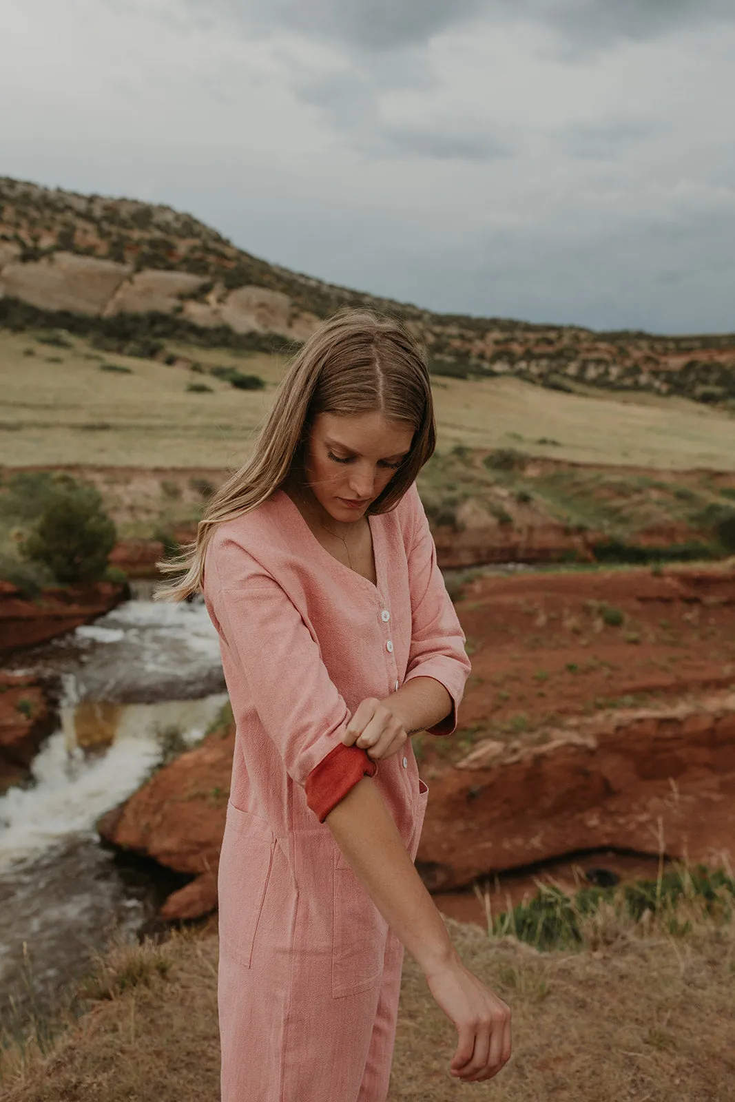 Pink & Madder Jumpsuit (S-L)