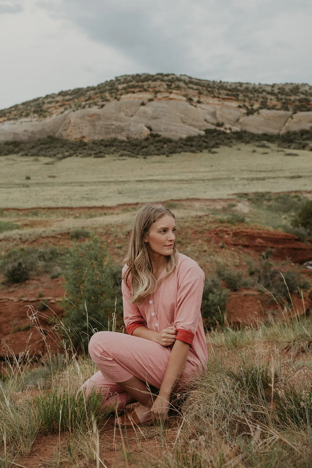 Pink & Madder Jumpsuit (S-L)