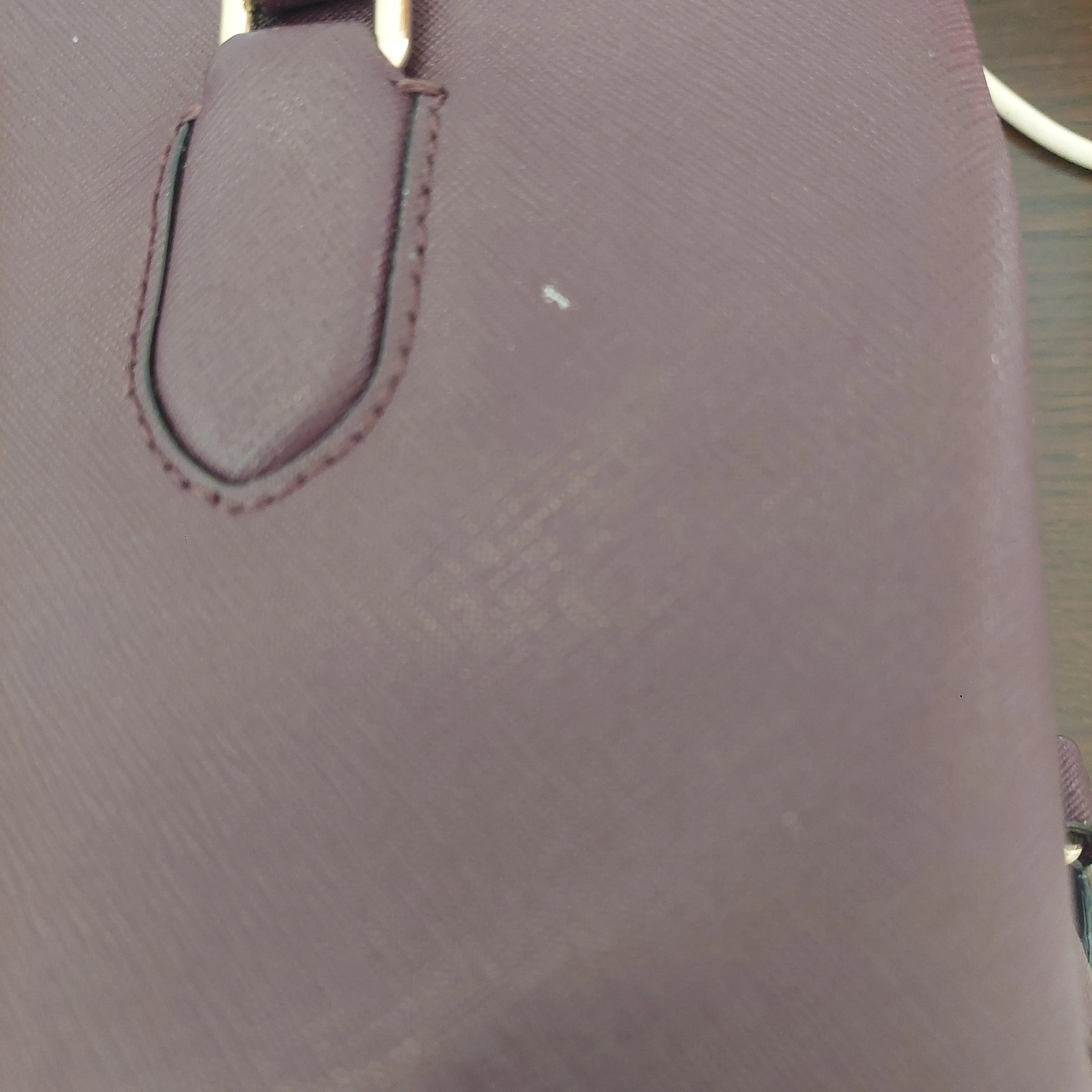 Pre-Loved Treasures - Kate Spade Purple Leather Laurel Way Satchel