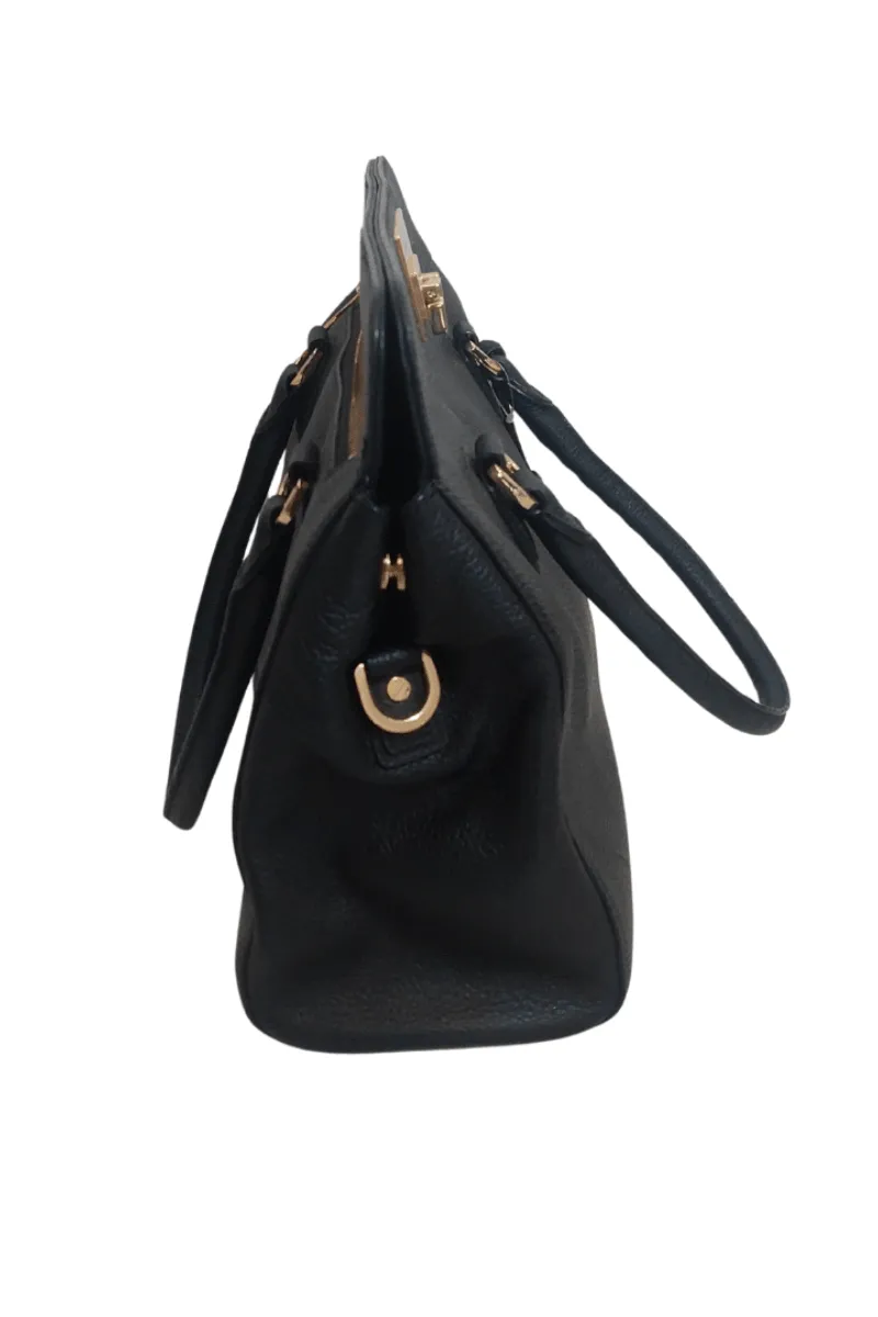 Pre-Loved Treasures - Michael Kors Black Leather 'Astrid' Tote