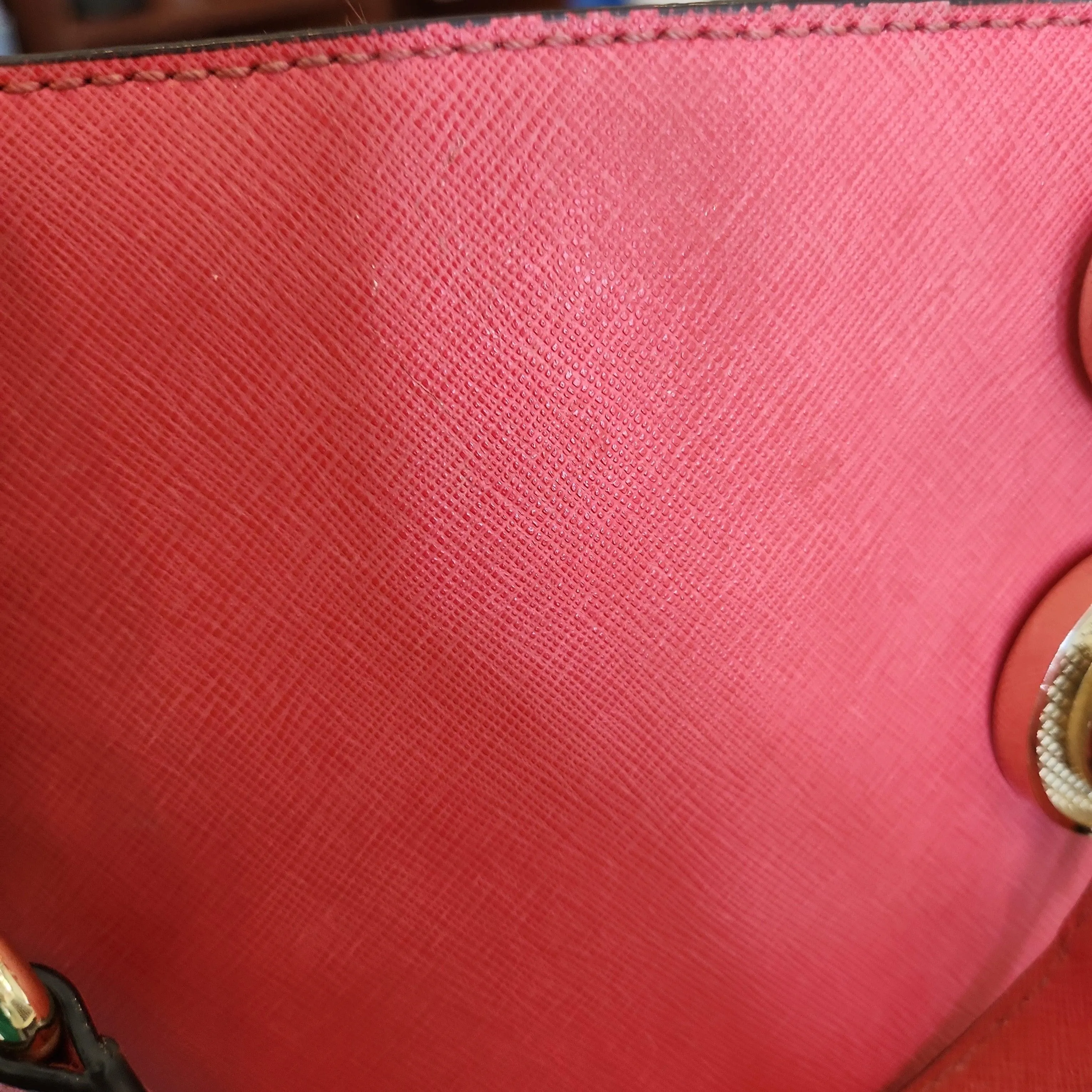 Pre-Loved Treasures - Michael Kors Pink Chain Handle Leather Satchel