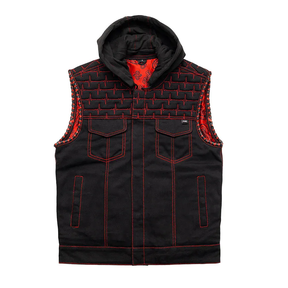 Pulse - Men's Twill Motorcycle Vest - Limited Edition