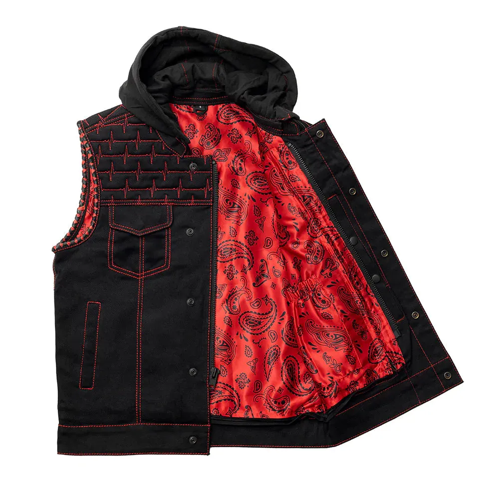 Pulse - Men's Twill Motorcycle Vest - Limited Edition