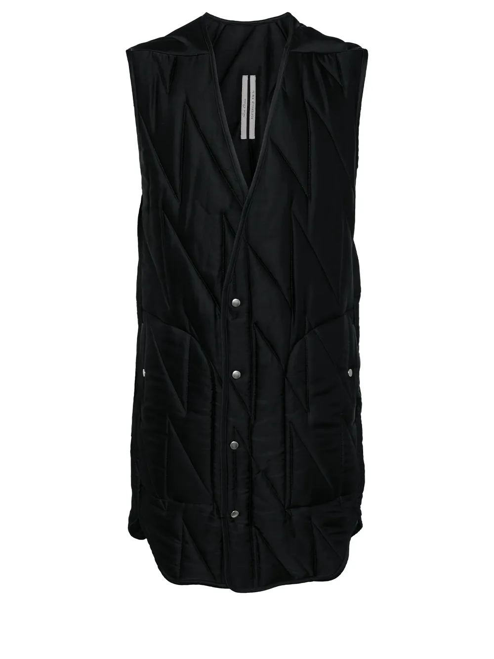 Quilted Liner Washed Charmere Gilet