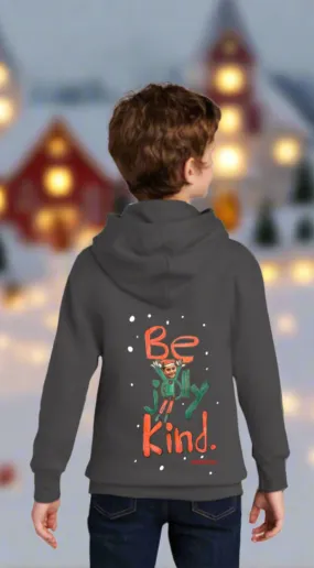 "BE JOLLY KIND" Holiday Hoodie By NICO SHORE TEES