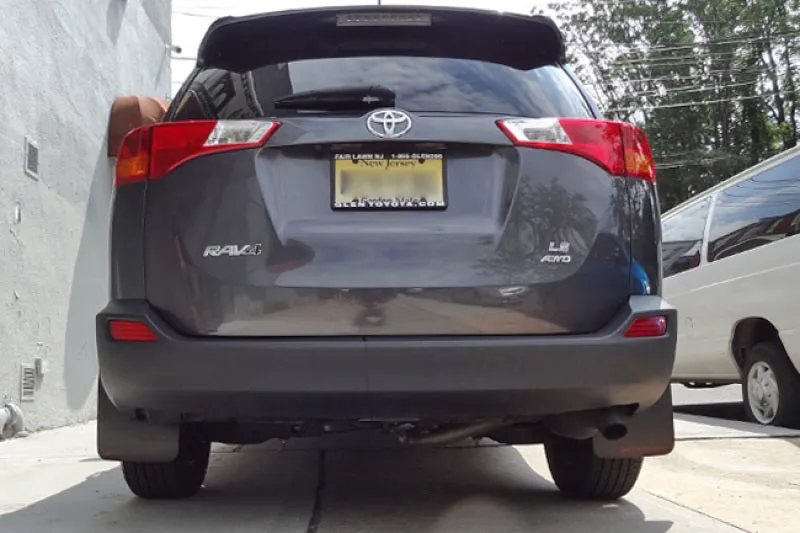 Rally Armor Black UR Mud Flap w/ Grey Logo | 2016-2018 Toyota RAV4