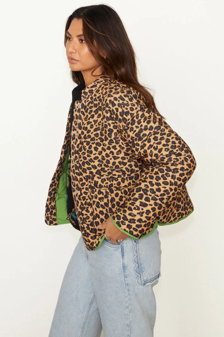 Reversible Wild Jungle Quilted Jacket