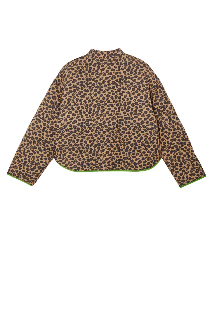 Reversible Wild Jungle Quilted Jacket