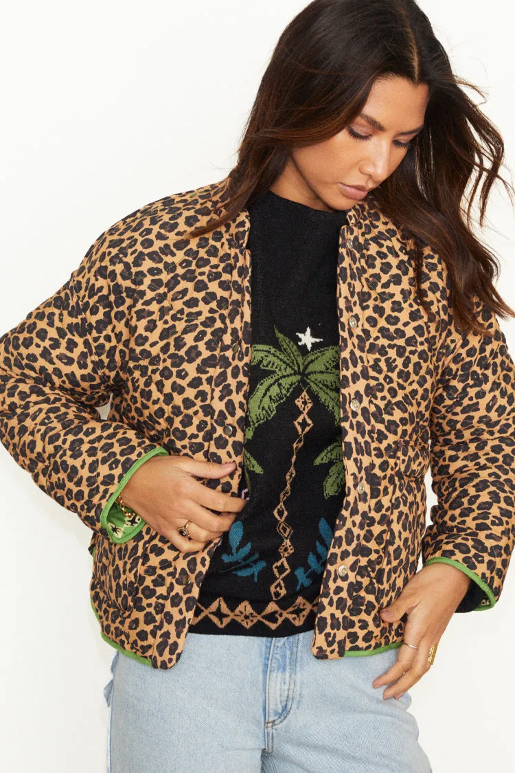 Reversible Wild Jungle Quilted Jacket