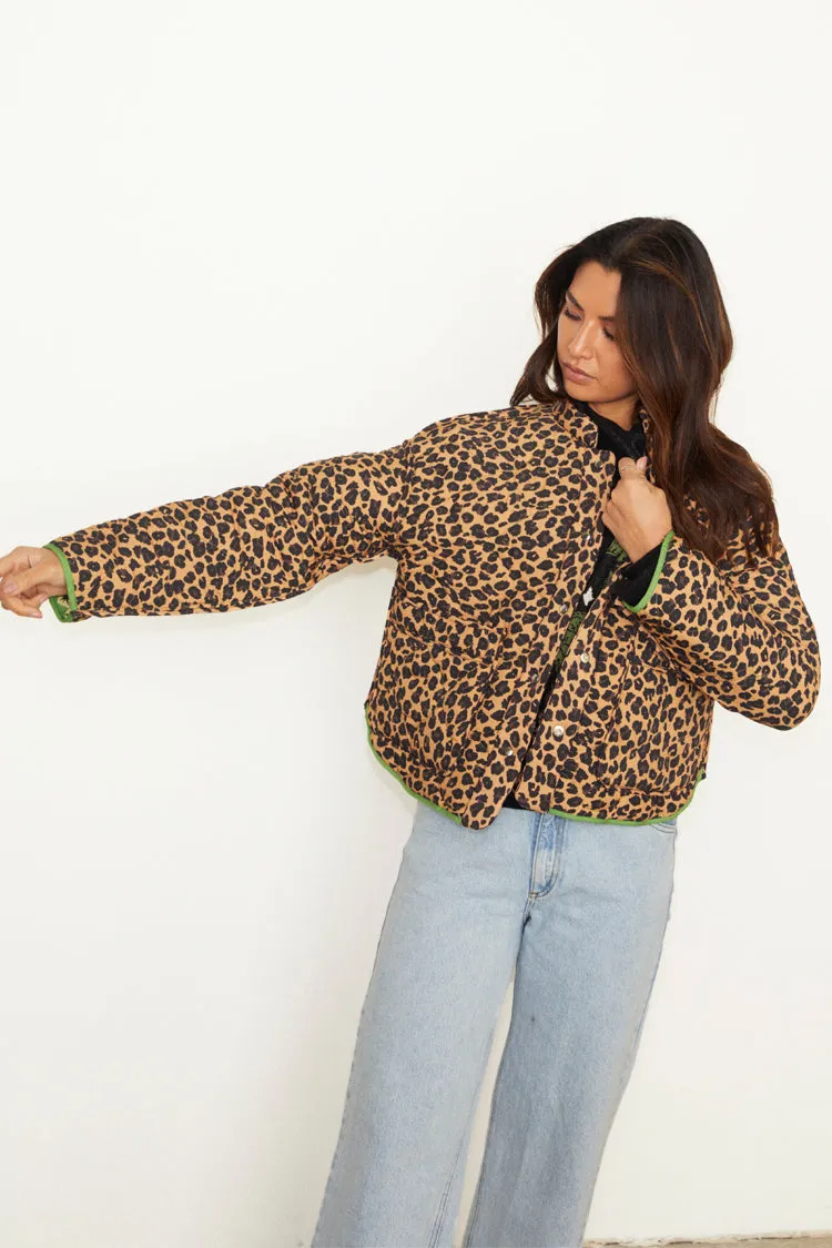 Reversible Wild Jungle Quilted Jacket