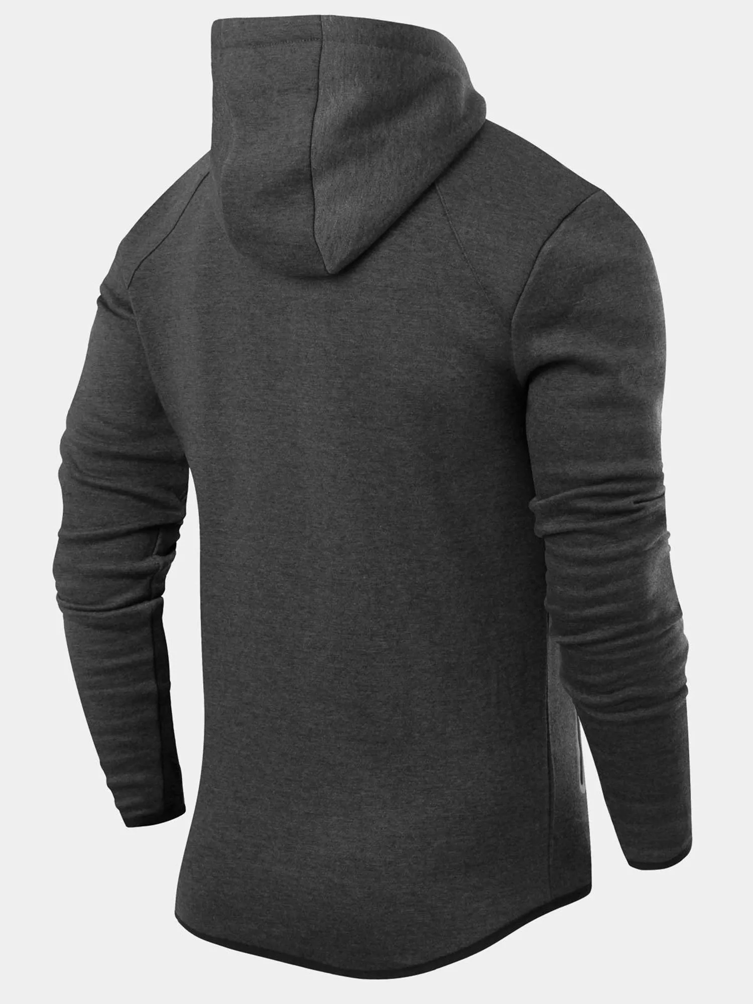 Revolution Tech Gym Running Hoodie For Men With Zip Pockets