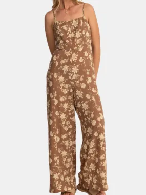 RHYTHM WOMEN'S NOVA PAISLEY WIDE LEG JUMPSUIT