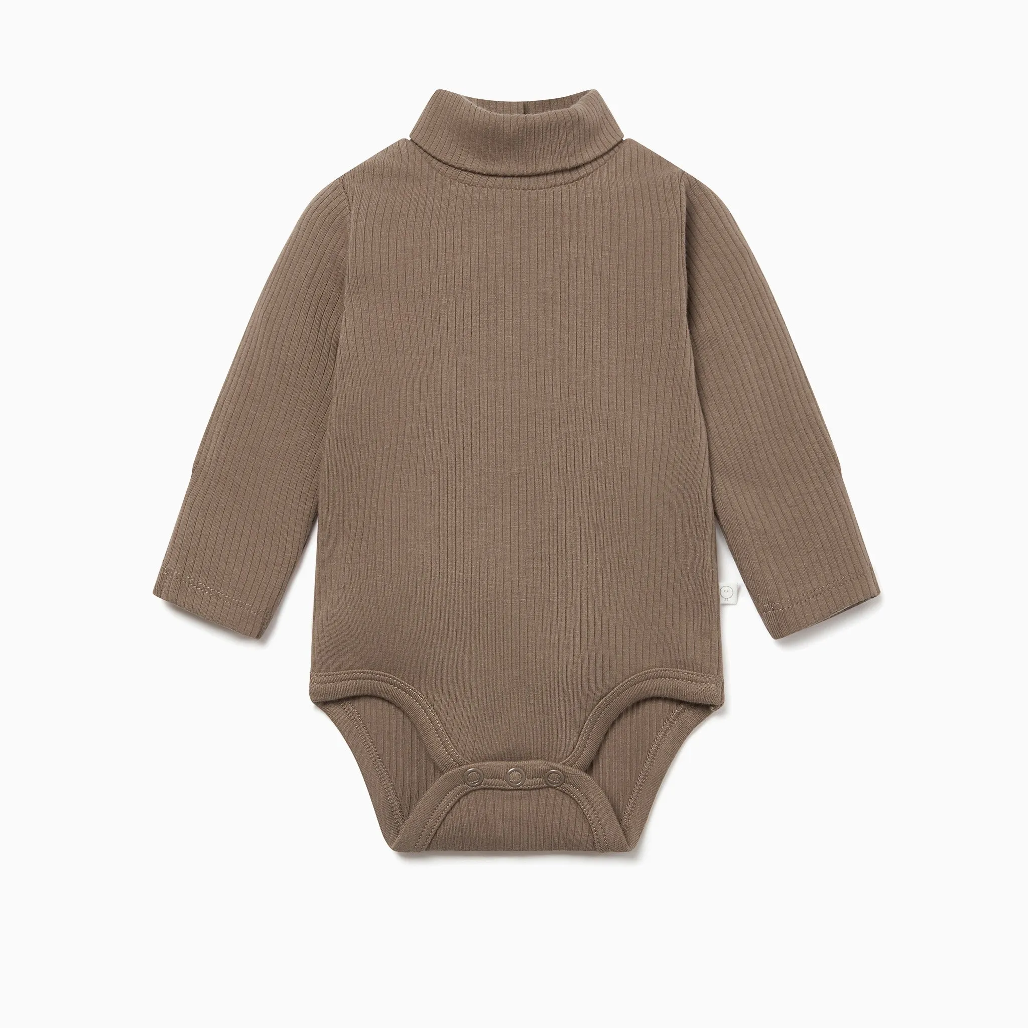 Ribbed Turtleneck Bodysuit