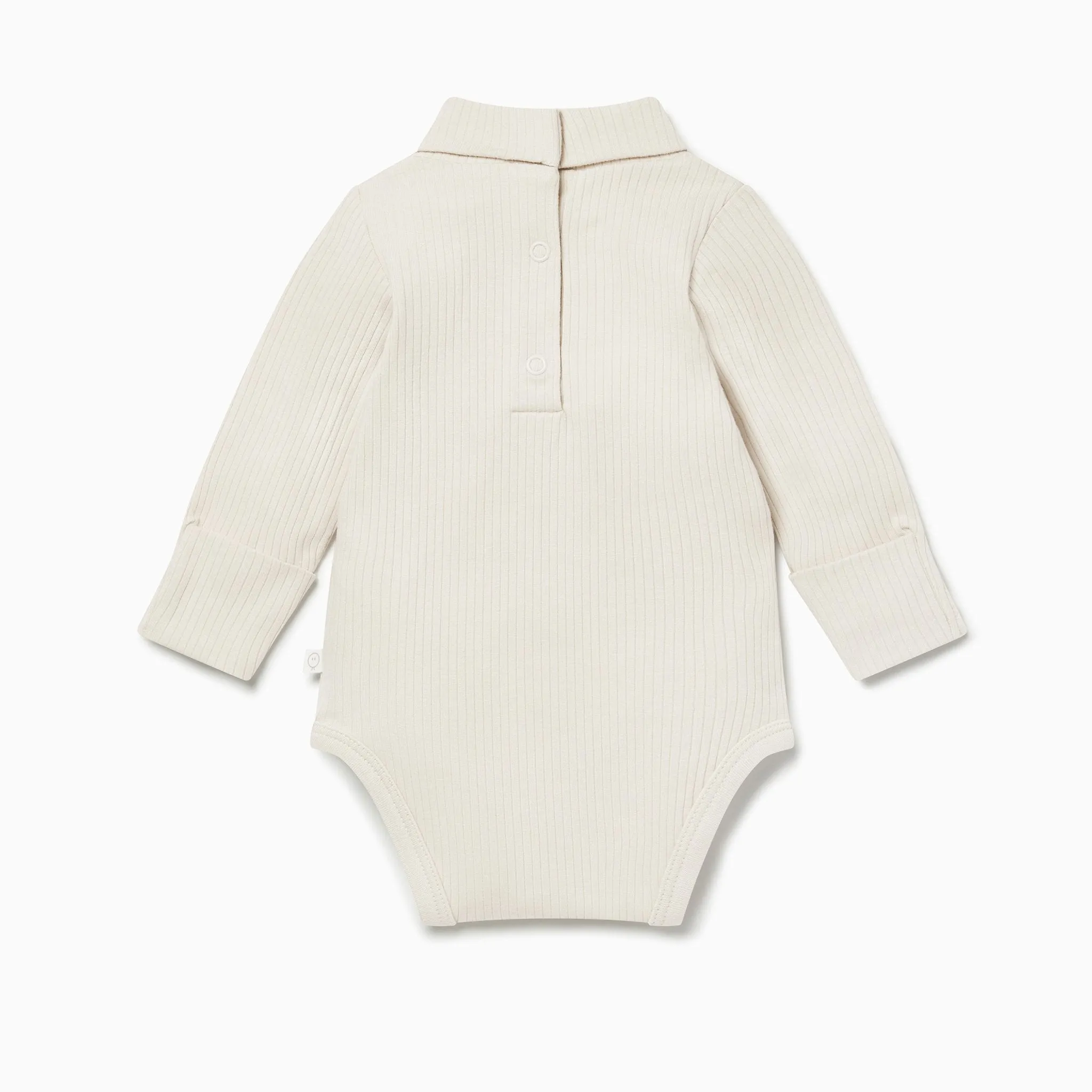 Ribbed Turtleneck Bodysuit