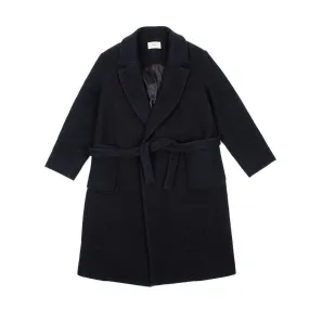 Robe Twill Coat - Navy