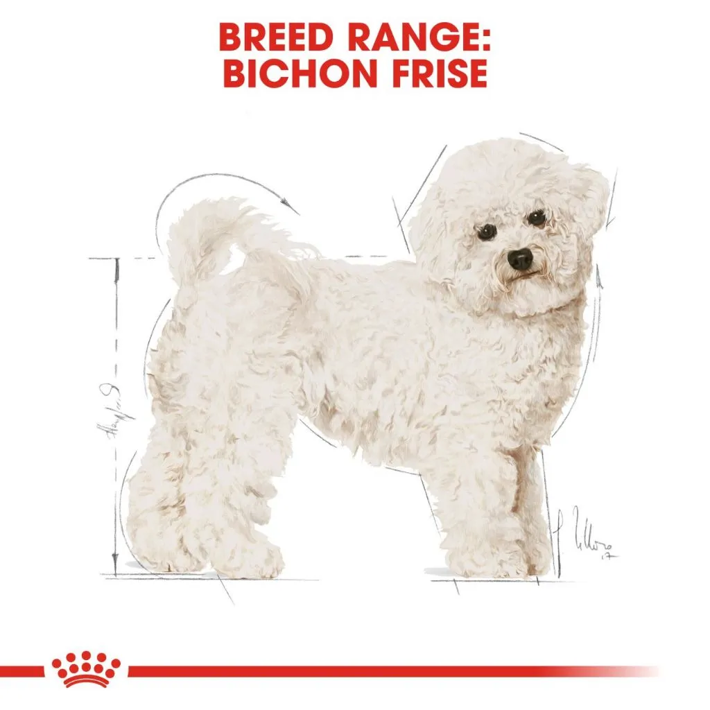 Royal Canin Bichon Frise Adult 1.5kg Dry Dog Food - Breed Health Nutrition