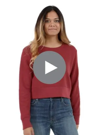 Samantha Cropped Sweatshirt