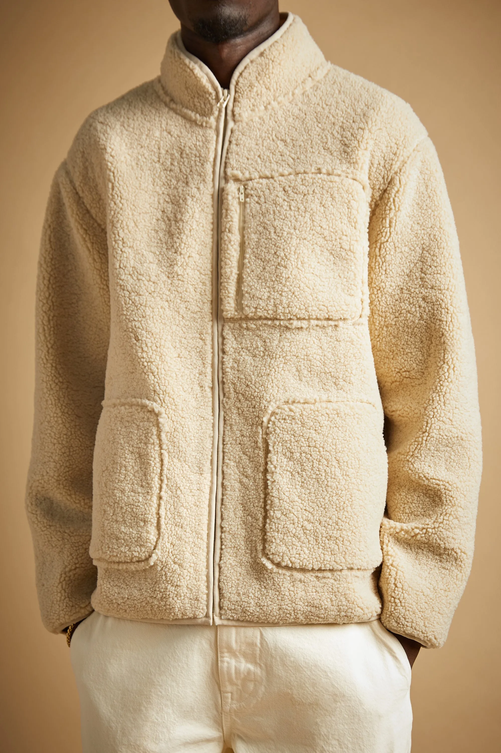 SHERPA ZIP UP JACKET