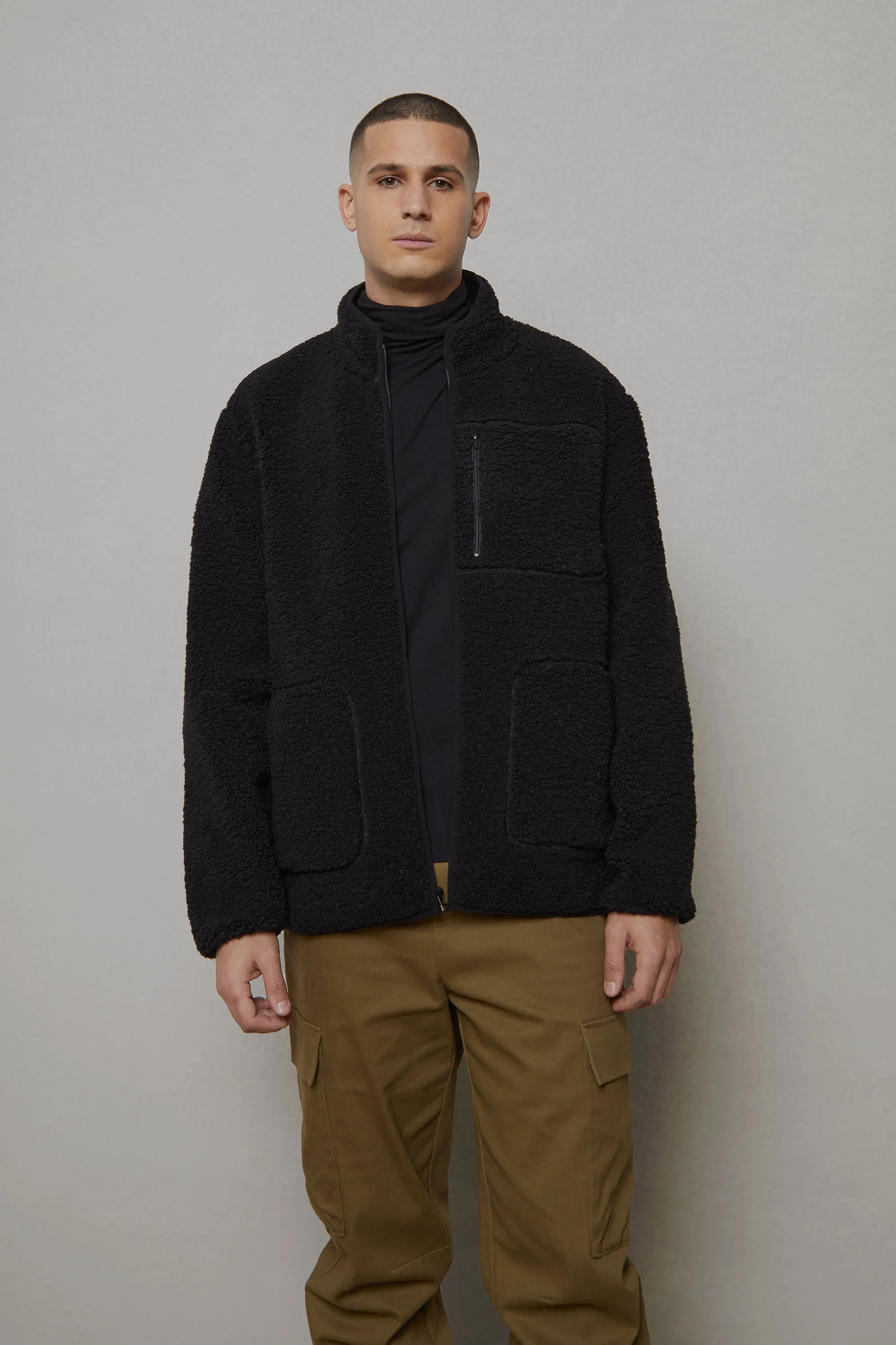 SHERPA ZIP UP JACKET