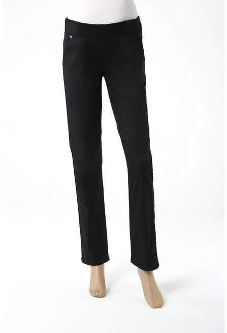 Sherry Reg Boot Fine Twill Pants Black