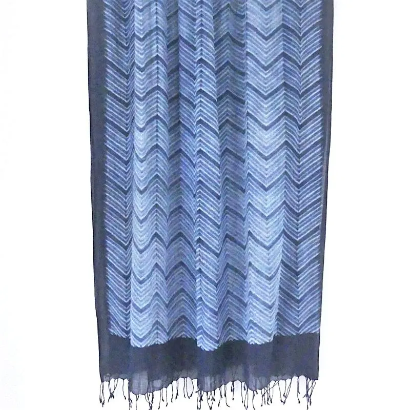 Shibori Watermark Shawl