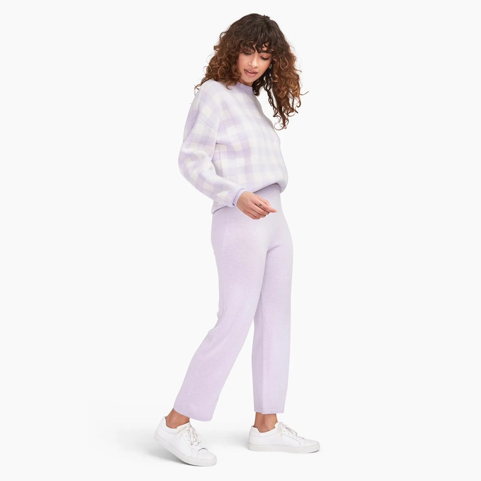 Signature Cashmere Cropped Pant