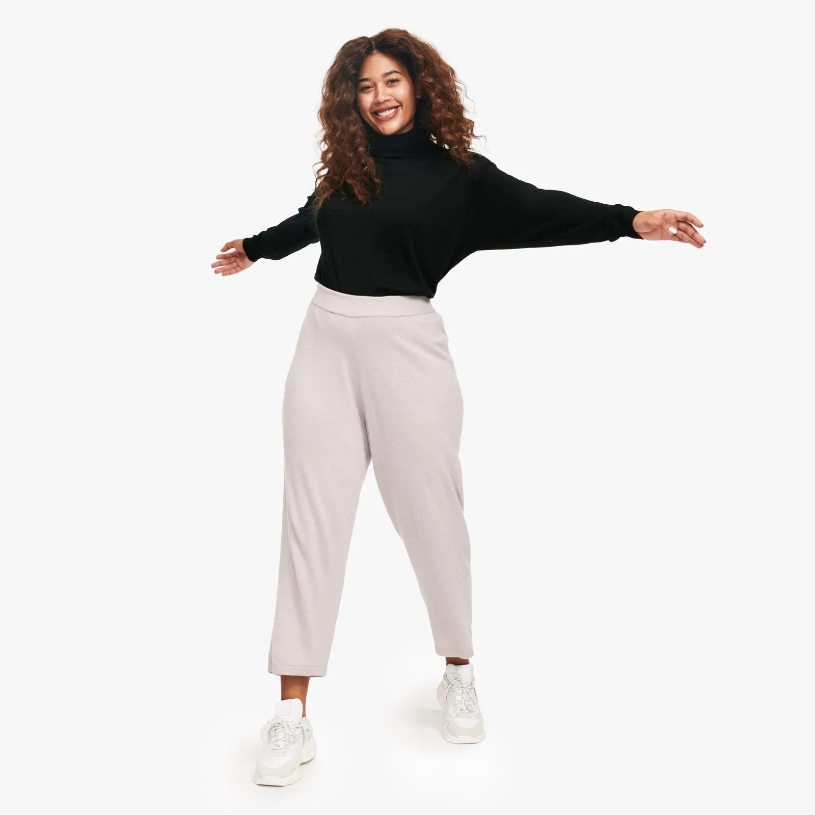 Signature Cashmere Cropped Pant