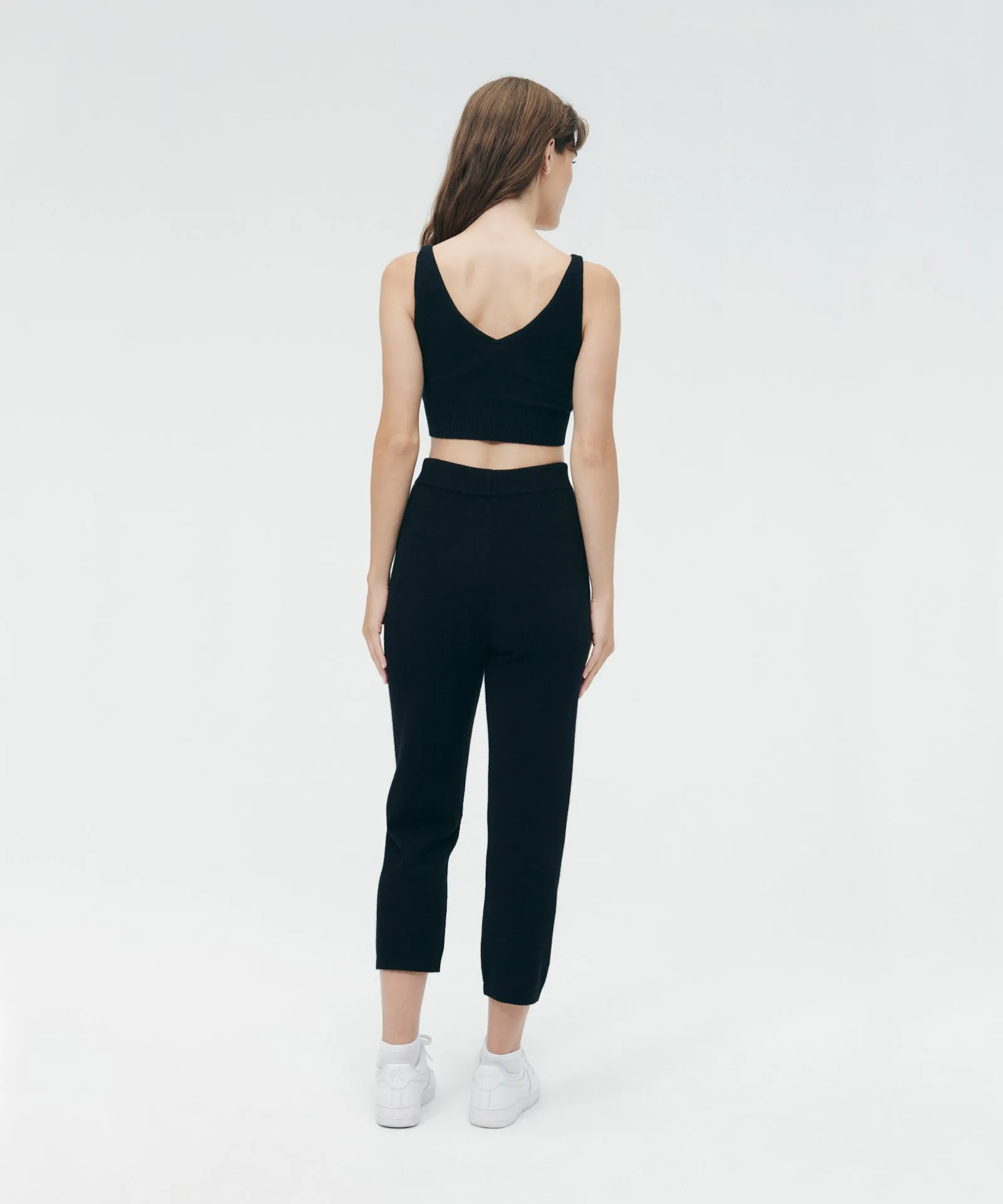 Signature Cashmere Cropped Pant