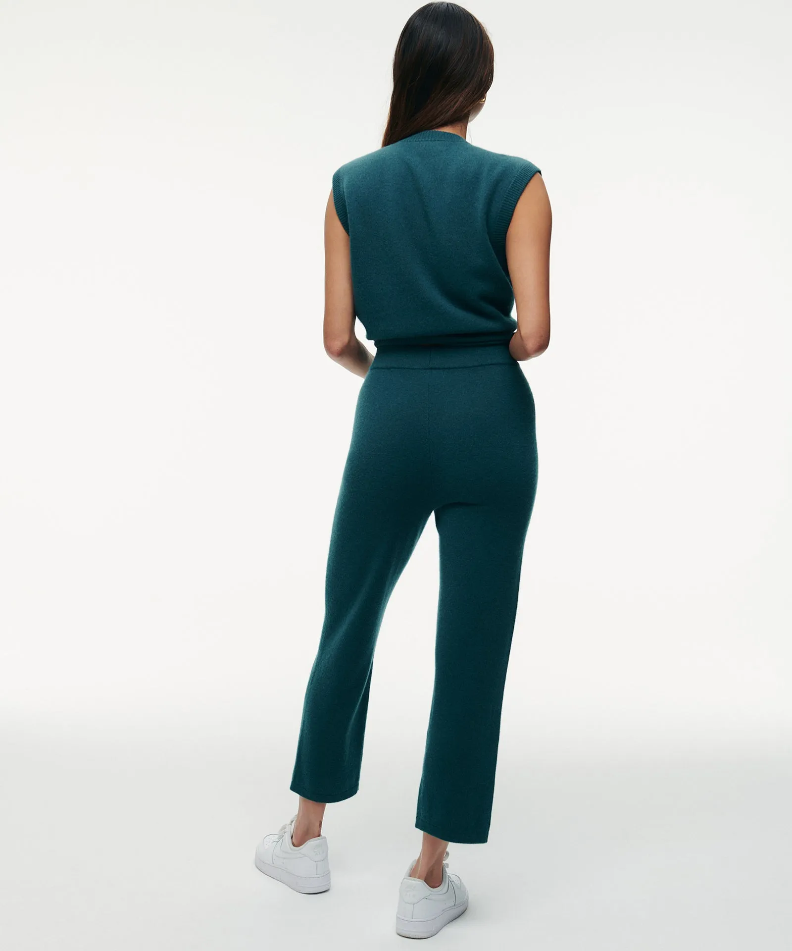 Signature Cashmere Cropped Pant