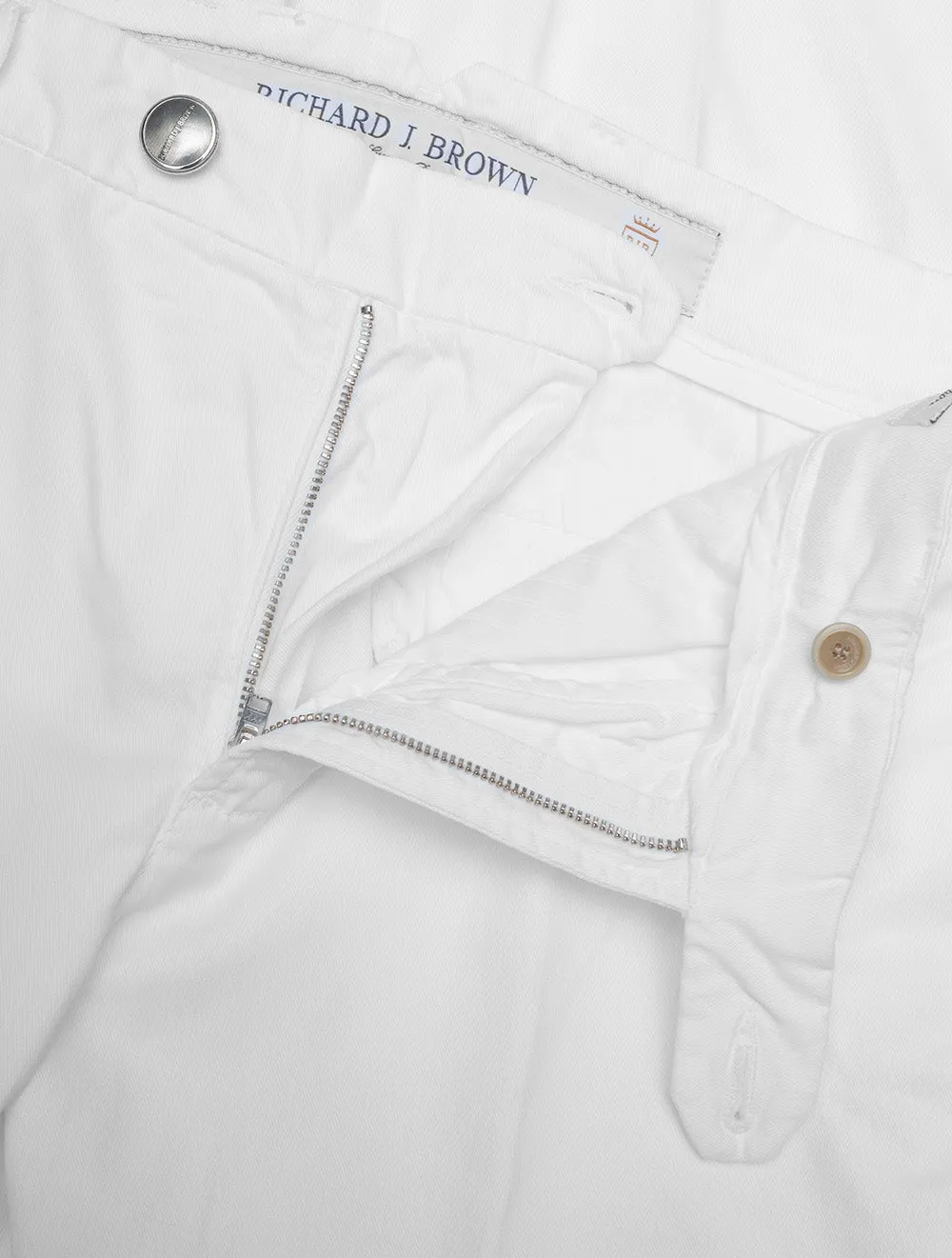 Singapore Denim Chino Pure White